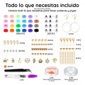 Juego de 6000 Cuentas de Arcilla Polimérica Para Hacer Pulseras Juego de 6000 Cuentas de Arcilla Polimérica Para Hacer Pulseras