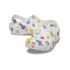 Classic Doodle Print Clog K - Niños White/multi