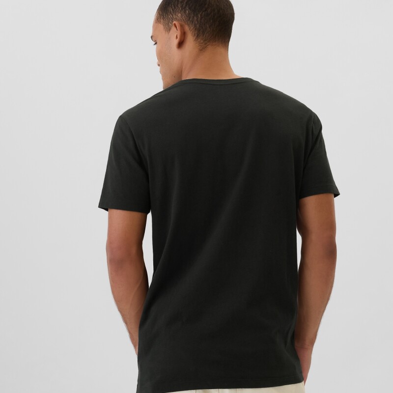 V-FRCH EVERYDAY SOFT MICRO LOGO VEE TRUE BLACK V2