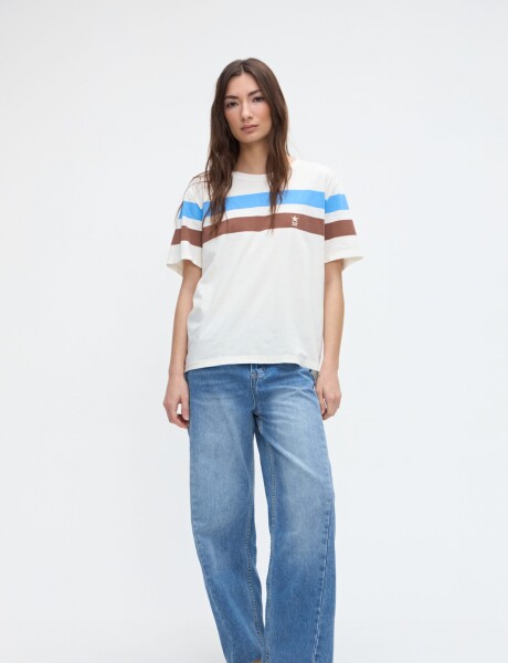 Remera Gaia Off white
