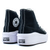 Championes Converse Chuck Taylor Move Hi de Mujer - 571758C Negro-blanco