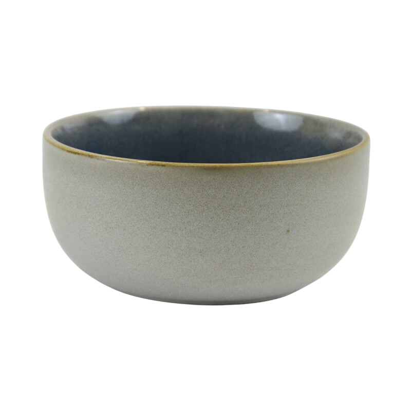 Bowl Bombe 15cm c/borde marrón GRIS/AZUL