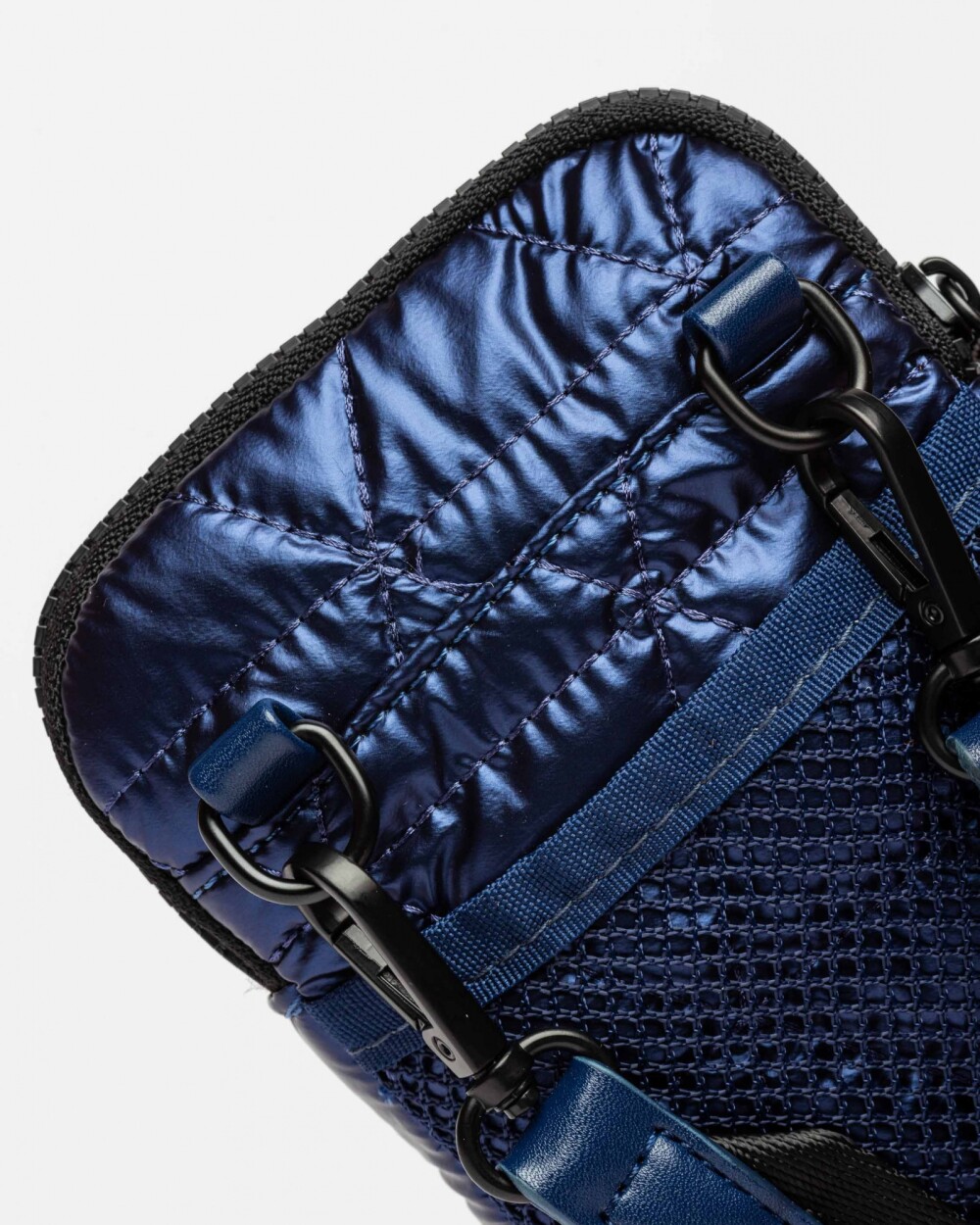 Porta Celular Motion En Nylon Matelaseado Azul