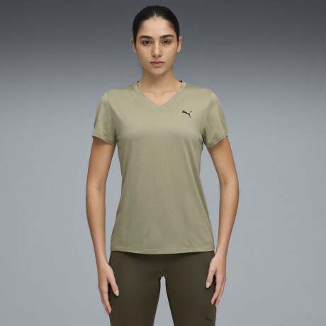 W TAD Ess.V Neck Tee 52589082 Verde