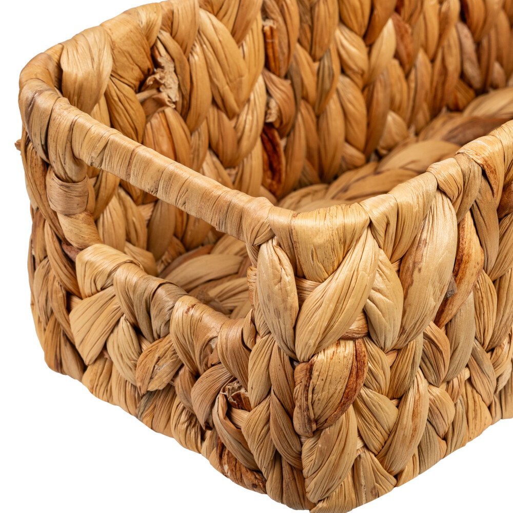 CAJA ORGANIZADORA FIBRA-NATURAL NATURAL-BEIGE 28X13X11CM