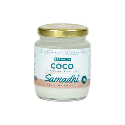 Crema De Coco Samadhi 235g Crema De Coco Samadhi 235g