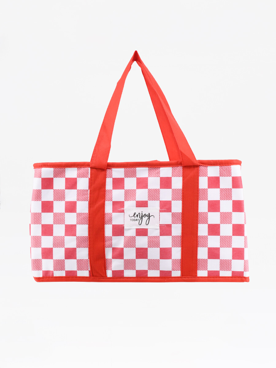 CONSERVADORA TERMICA TELA - ROJO 