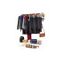 Perchero Para Ropa Percha Metal Organizador Estante Placard Imback Color Blanco Perchero Para Ropa Percha Metal Organizador Estante Placard Imback Color Blanco