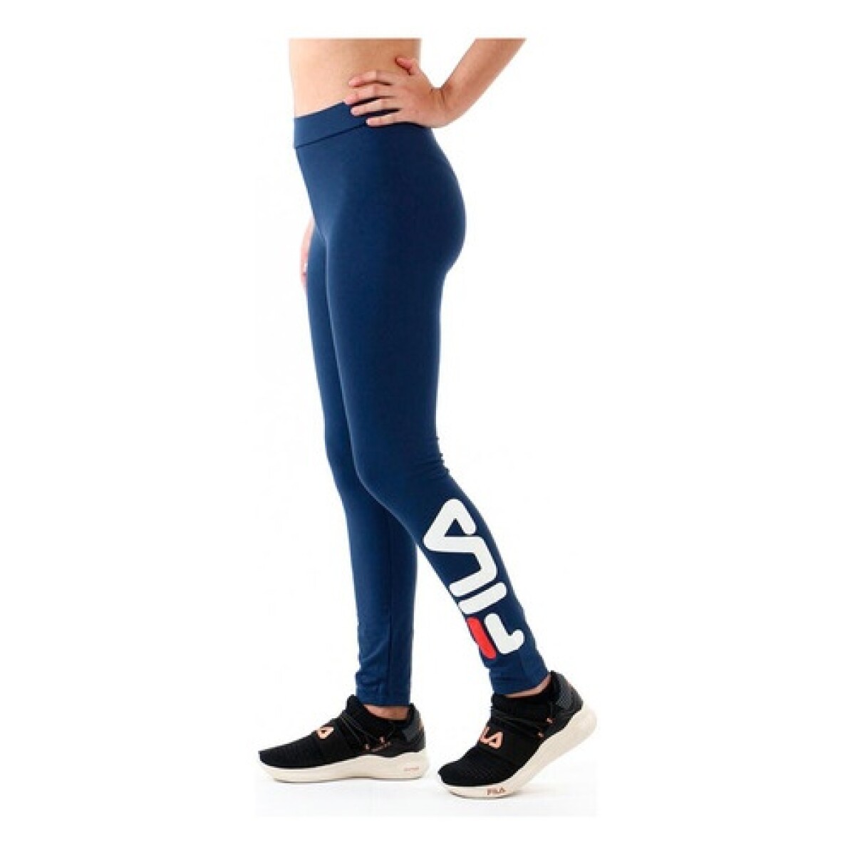 Calza para Dama Fila Letter Azul Marino 