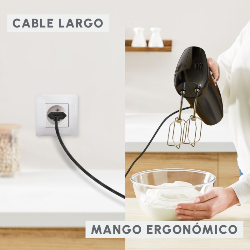 Batidora de Mano Moulinex Quickmix | Con Accesorios Batidora de Mano Moulinex Quickmix | Con Accesorios