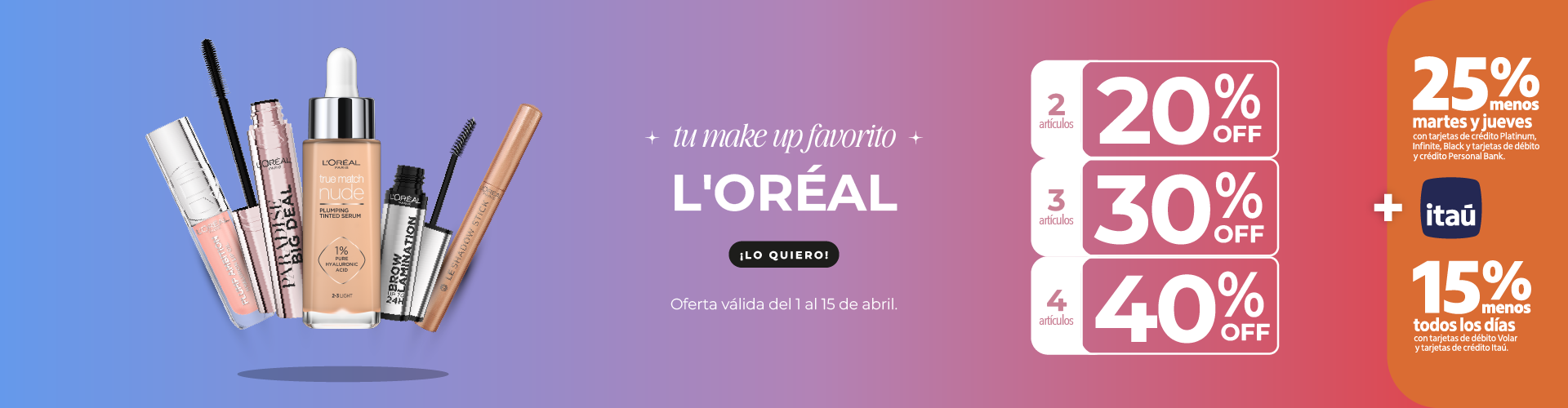 Escalonado loreal