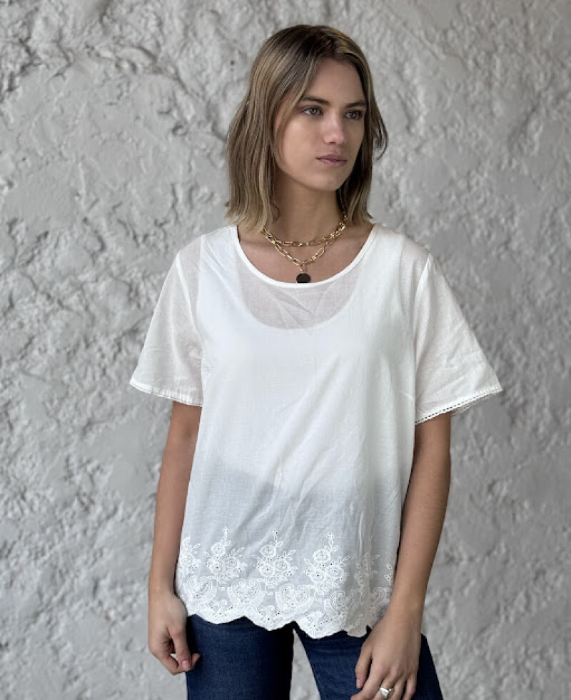 Blusa Isabella blanco