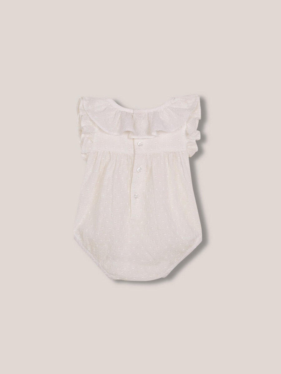 Camisa Body De Dobby Blanco
