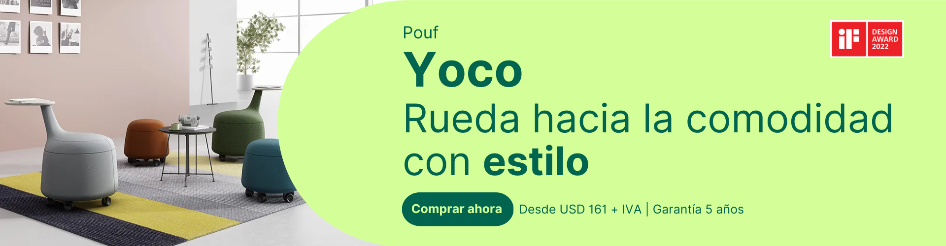 Banner Yoco con Precio