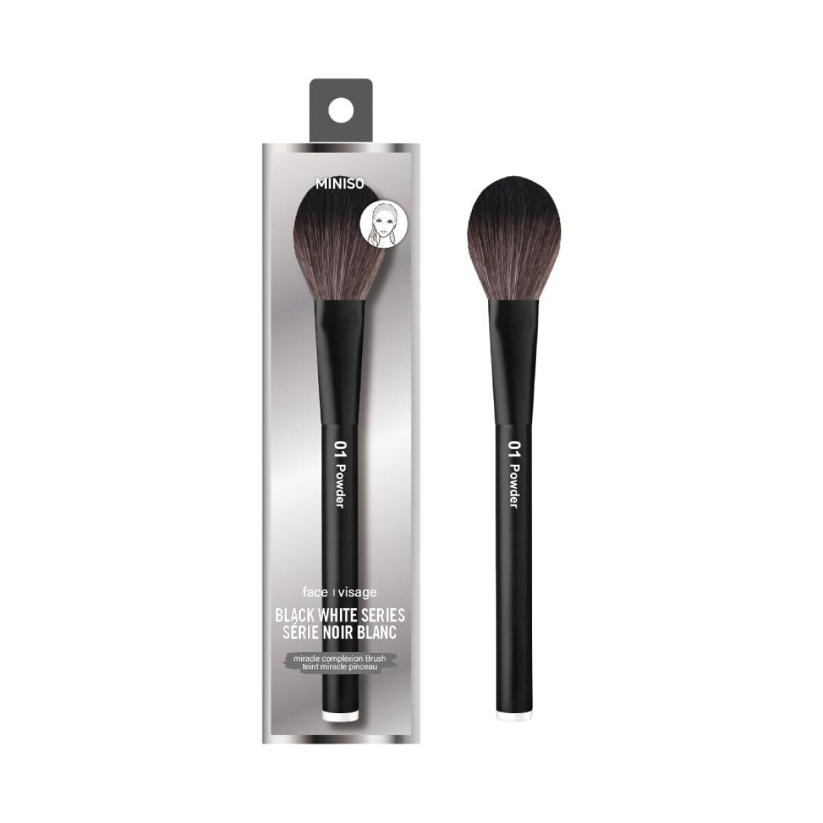 Brocha B&N simple polvo 