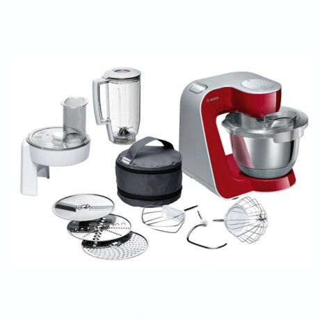 ROBOT DE COCINA BOSCH 1000W Robot De Cocina BOSCH MUM58720 1000W Con Jarra Licuadora Y Accesorios - Red