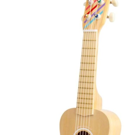 Guitarra madera natural