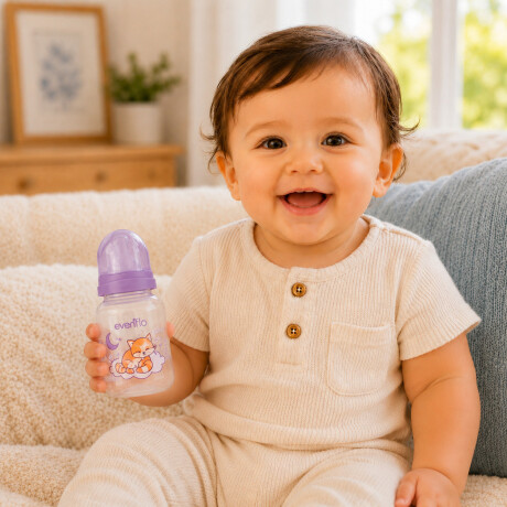 Mamadera Evenflo Dreams Bebés 0-3M 120Ml Tetina Flujo Lento Lila