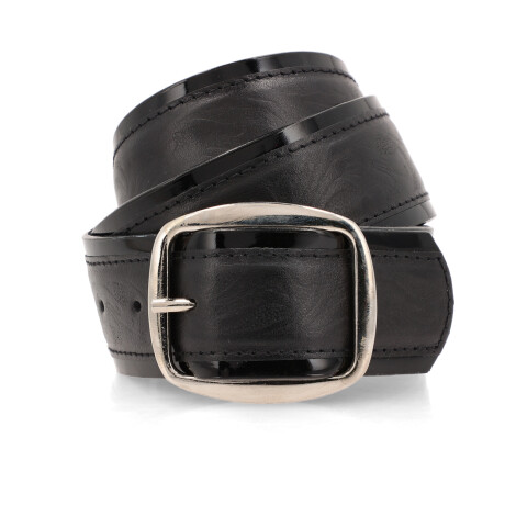 ACCESORIOS VENET - CUERO CHANNE NEGRO