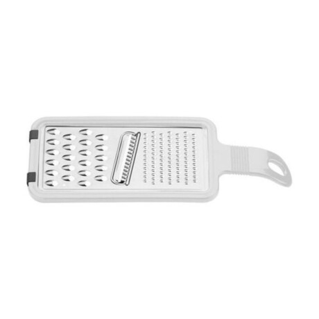 Rallador Tramontina Acero Inoxidable 1 Cara 3 Cortes Blanco