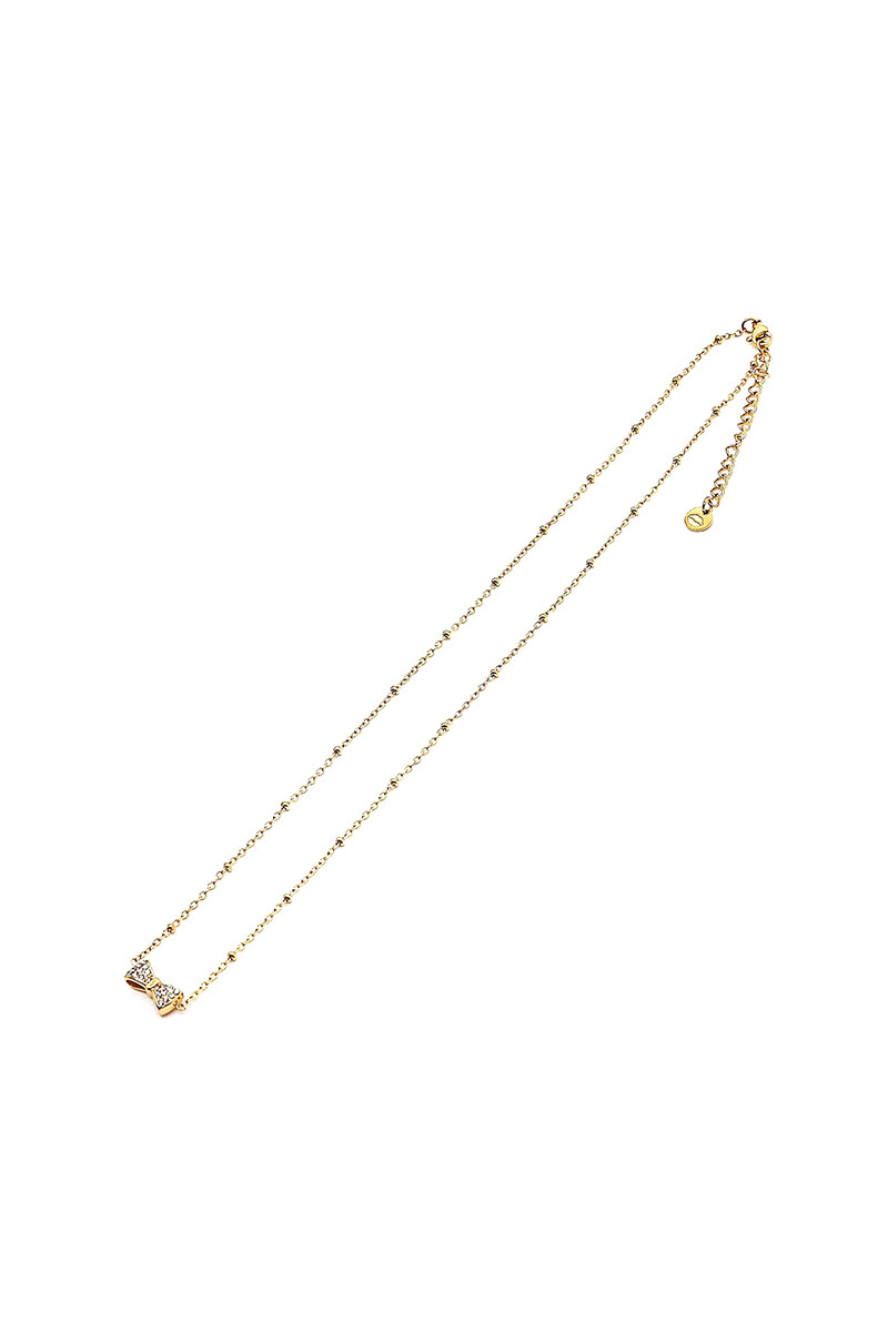 Collar Moño Oreiro dorado