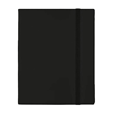 Carpeta con Elastico 9 Bolsillos - Negra Carpeta con Elastico 9 Bolsillos - Negra