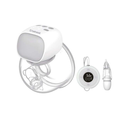 Extractor De Leche + Control Remoto Y Aspirador Nasal Portatil