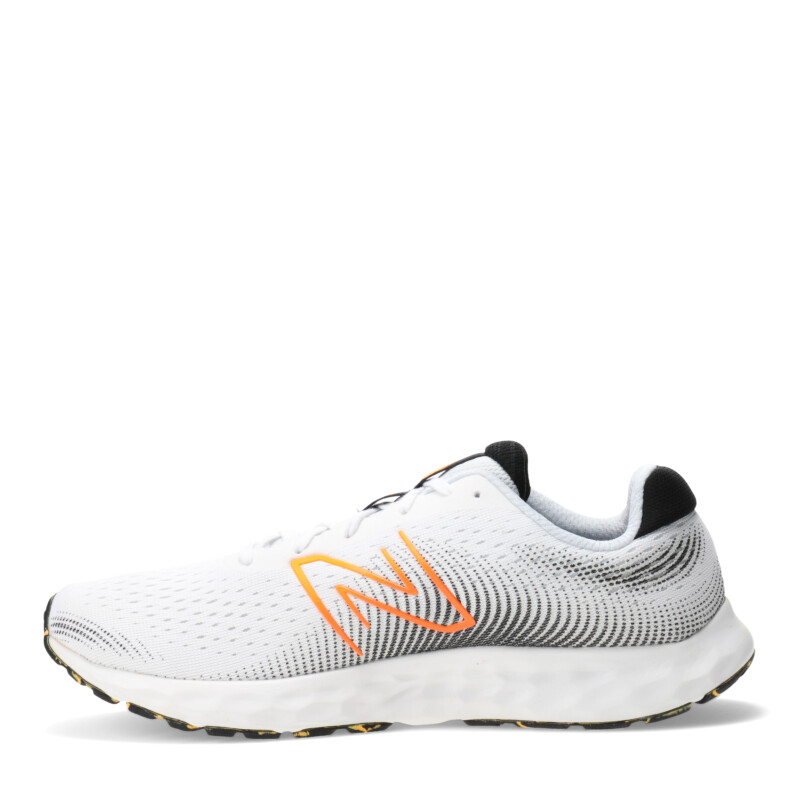 Championes de Hombre New Balance Running Course 520 Blanco - Negro - Anaranjado