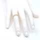 Anillo en oro 18k y brillantes Anillo en oro 18k y brillantes