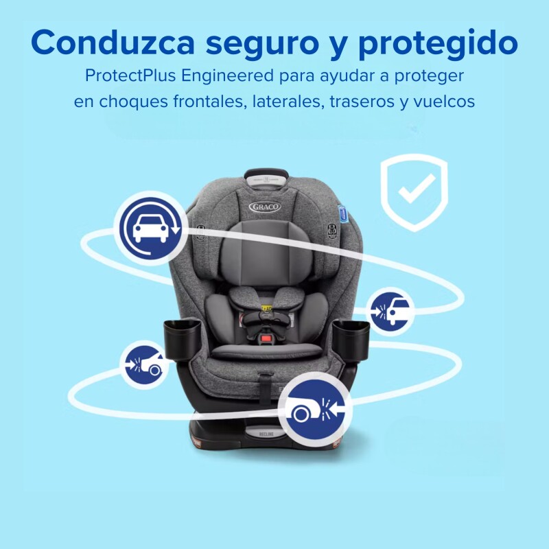 Graco Extend2fit 3 in 1 de nacimiento a 45 kg Color Cullen Graco Extend2fit 3 in 1 de nacimiento a 45 kg Color Cullen