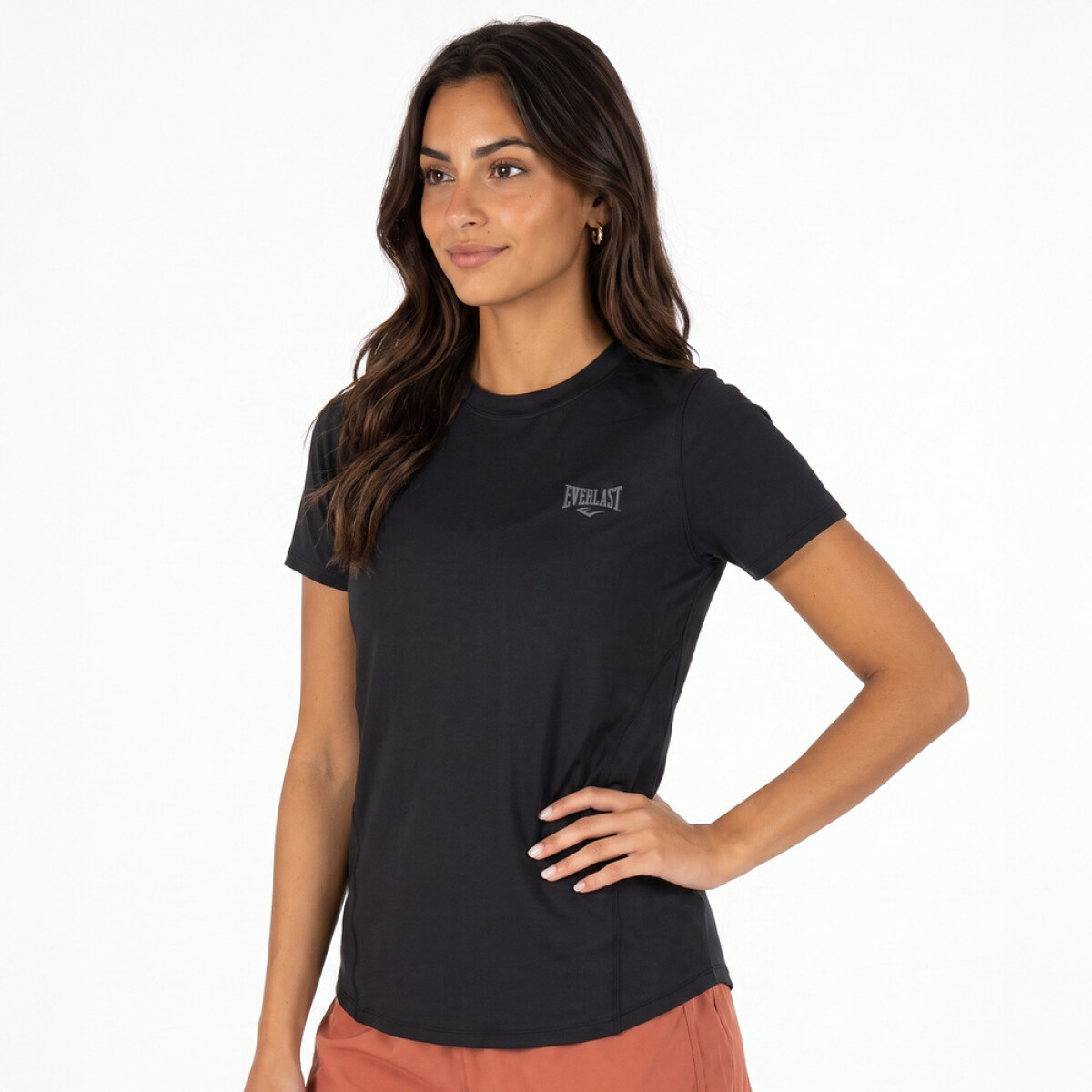 TSHIRT FEM POLY/SPX EVERLAST MEADOW RD W7 - BLACK 