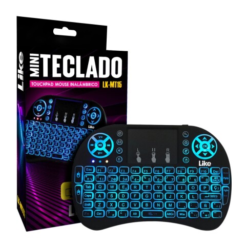 Mini Teclado Inalámbricos Like Lk-mt15 MINITECLADO SMART ILUMINADO MT15/I8