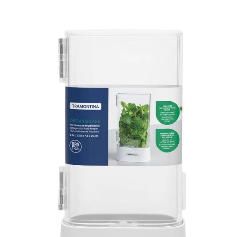 Portahierbas para refrigerador Tramontina Organizzare de 1,2 litros Portahierbas para refrigerador Tramontina Organizzare de 1,2 litros
