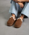 Zueco Millie marrón oscuro