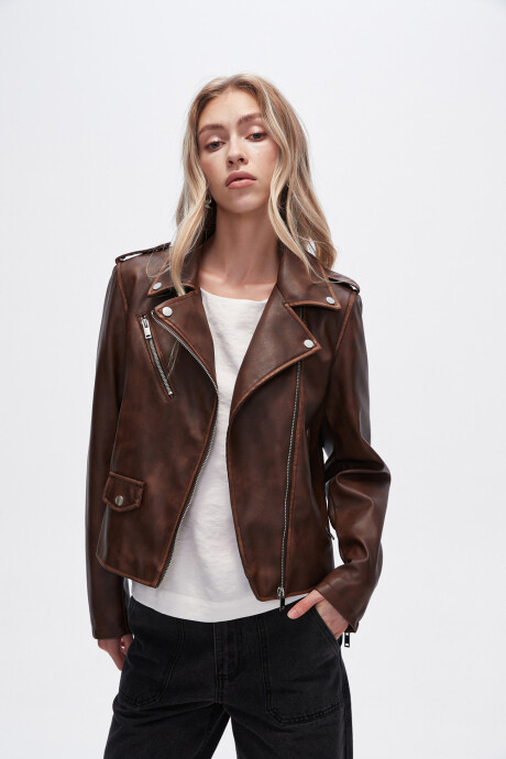 Chaqueta Claudis Marron