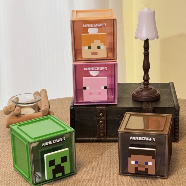 Organizador bloque Minecraft Steve
