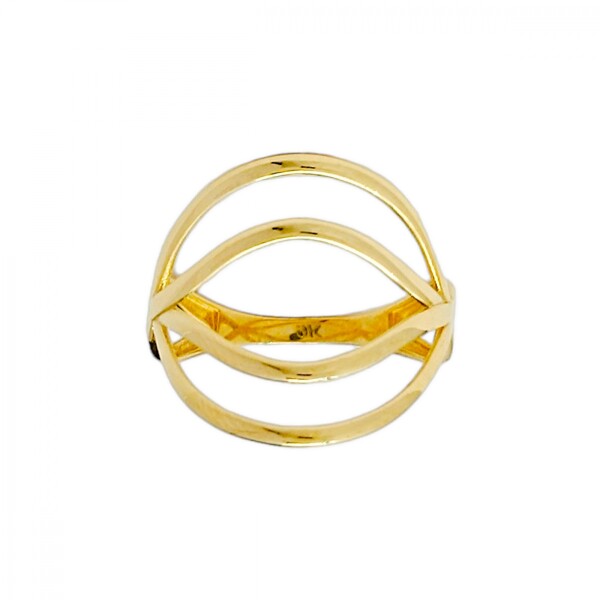 Anillo Hilos -Oro bajo-Sin piedra-AN8225 sinpiedra