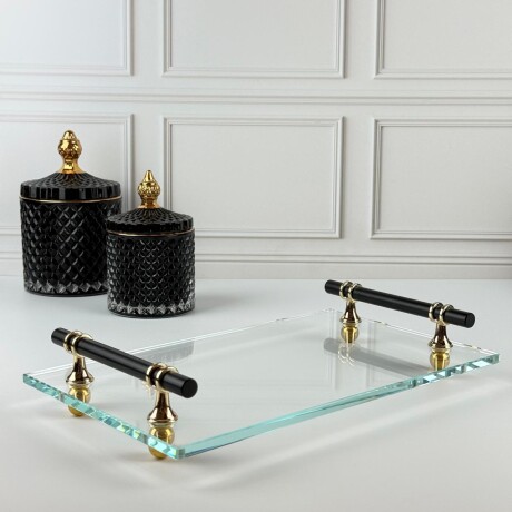 Bandeja Vidrio Rectangular Decorativa 30cm x 18cm Bandeja Vidrio Rectangular Decorativa 30cm x 18cm