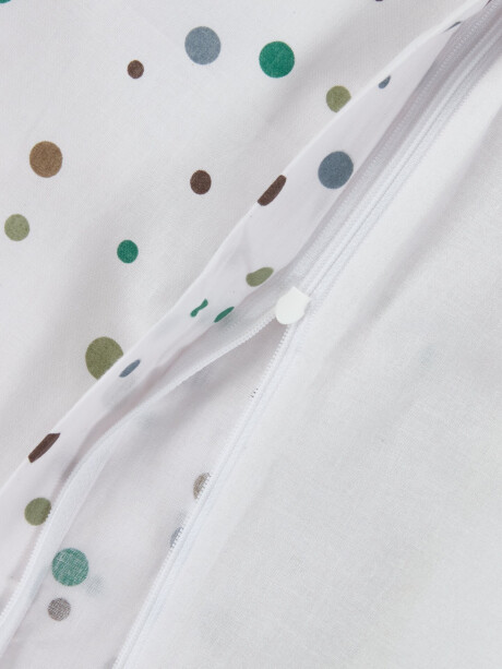 Juego funda nórdica junior ALICE 100x140 verde Juego funda nórdica junior ALICE 100x140 verde