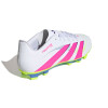 Championes de Fútbol Hombre Adidas Predator Club FG/MG Blanco-Rosado