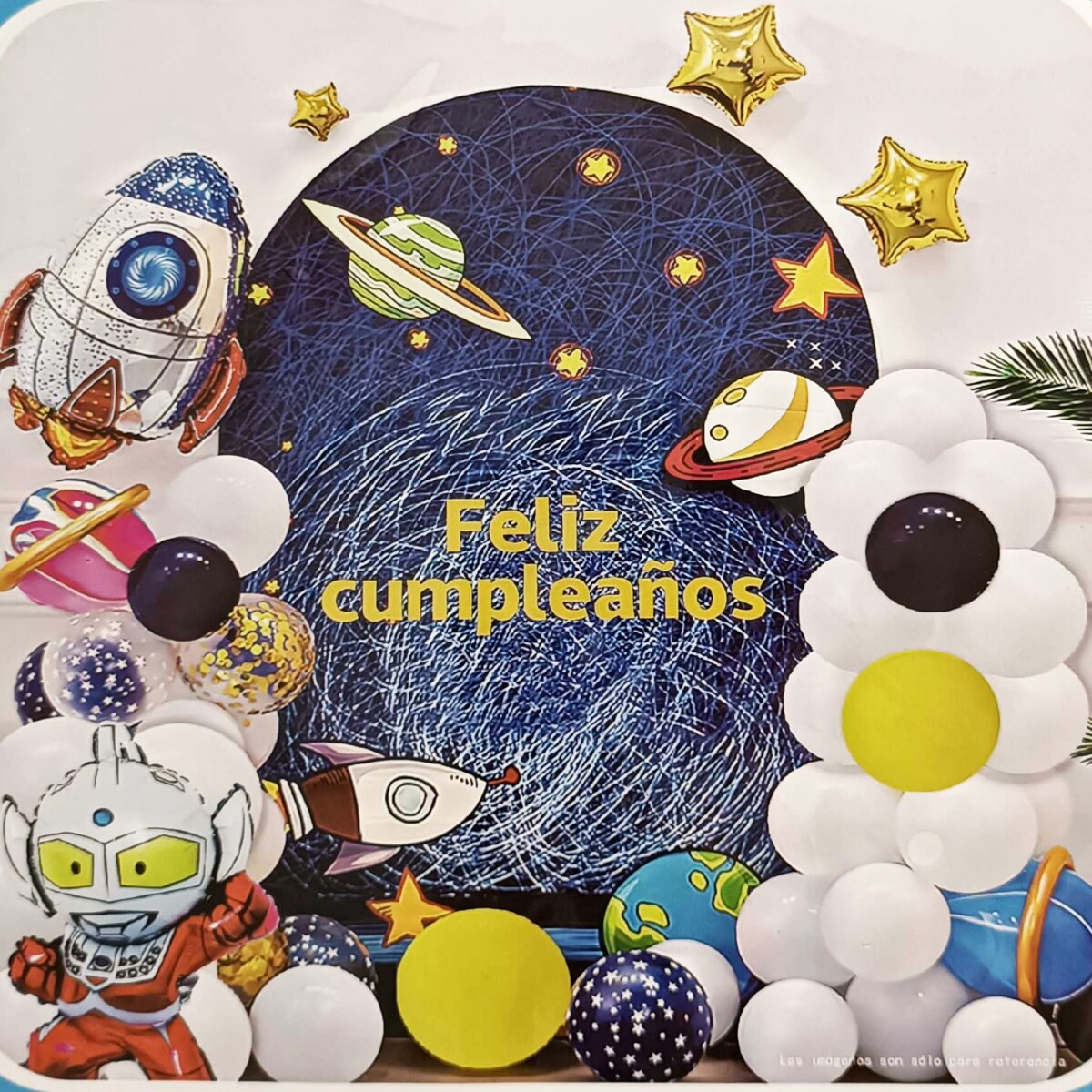 Kit de globos decorativos para eventos espacio 