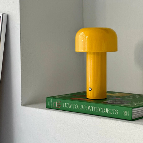 Lámpara veladora Honguito Inálambrica Amarilla