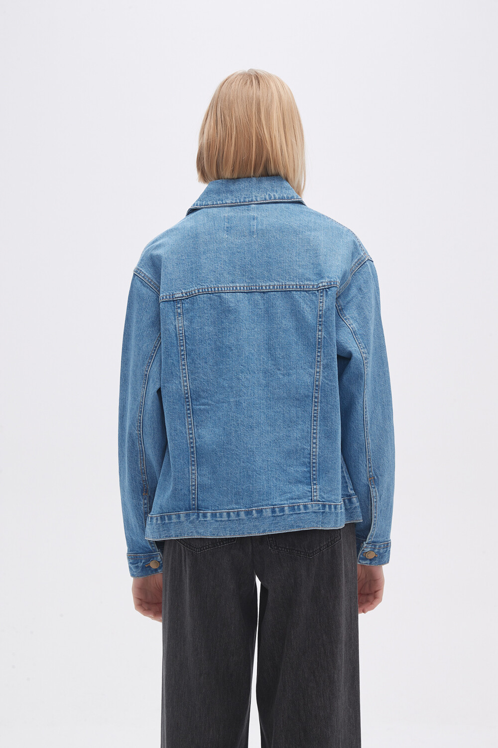 Campera Forest Azul Grisaceo