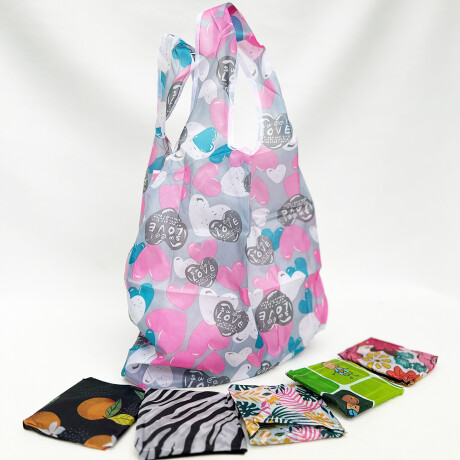 Bolsa de mandados plegable Estampada Bolsa de mandados plegable Estampada