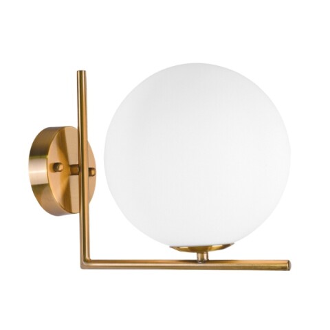 APLIQUE DUBAI GLOBO 1L G9 DORADO APLIQUE DUBAI GLOBO 1L G9 DORADO