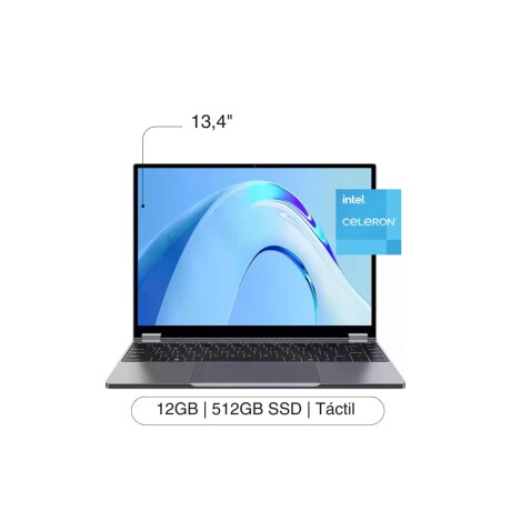 Notebook CHUWI Freebook 13.4' 2K Touch 512GB / 12GB RAM Intel Celeron N100 W11 - Silver Notebook CHUWI Freebook 13.4' 2K Touch 512GB / 12GB RAM Intel Celeron N100 W11 - Silver