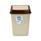 Tarro de residuos 2,5L con tapa vaivén BEIGE