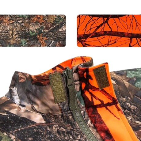 Chaleco multibolsillos reversible Realtree