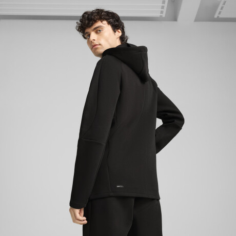EVOSTRIPE Full-Zip Hoodie DK 68461301 Negro