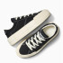 Championes de Mujer Converse Cruise Low Top Negro - Blanco
